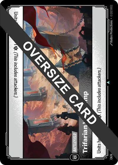 Trifarian War Camp - OGN-294-o - Proving Grounds - Riftbound card